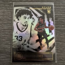 2020-21 Panini Illusions Rookies Tre Jones #198 (RC) San Antonio Spurs