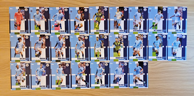 MANCHESTER CITY TEAM SET 2025-2026 (KARTEN 1-45 VERSCHIEDENE AUSWAHL) TOPPS