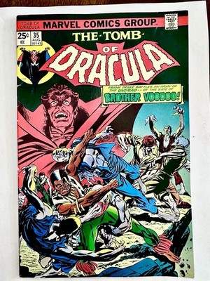 Tomb of Dracula #35 Brother Voodoo app.Mid-grade w/ MVS Marv Wolfman Gene Colan