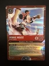 Lorcana Minnie Mouse Pirate Lookout Foil Promo Card 17/P3 Disney Cruise Line DCL