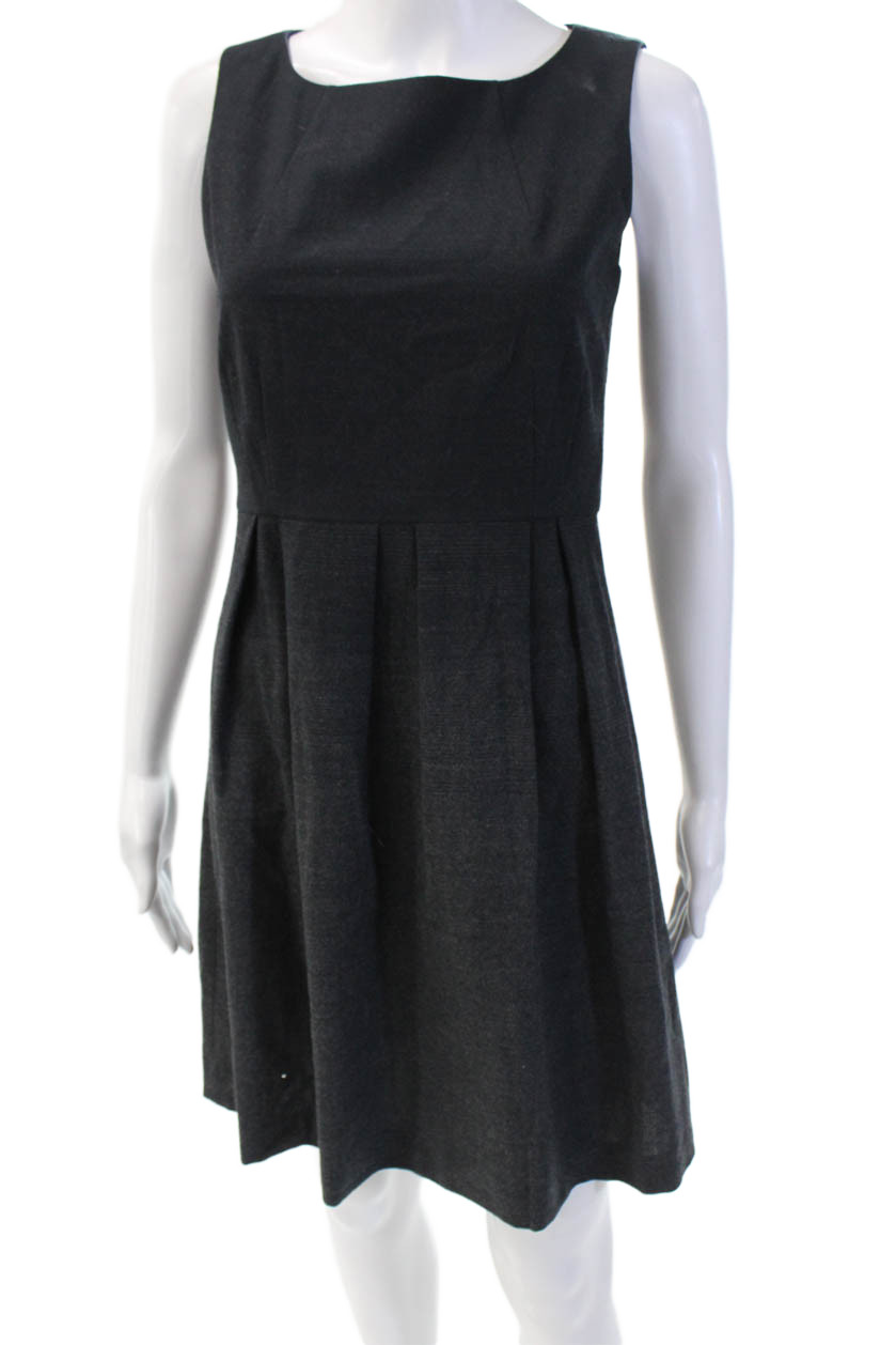 Theory Womens A-Line Mini Dress Black Size 4Free Shipping in US $100+ Orders | $6.95 Orders Below