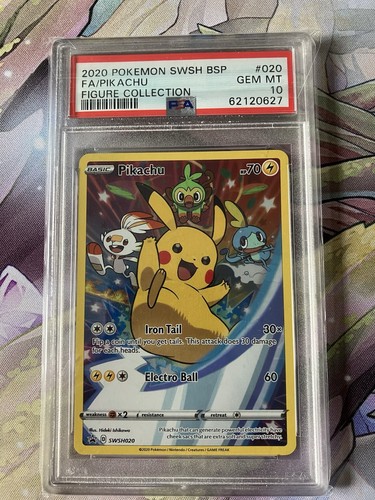 Pikachu graded PSA 10 for sale on eBay