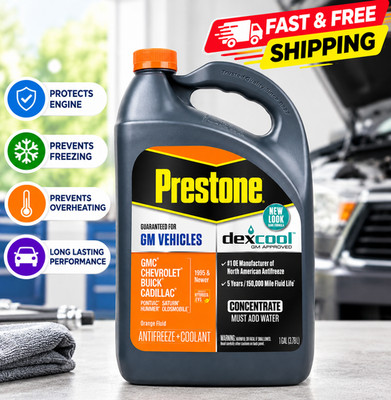 Prestone Dex-Cool Anitfreeze/Coolant Concentrate, 1gal