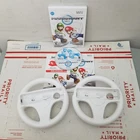 Mario Kart Wii (Nintendo, 2008) with 2 Steering Wheels Bundle Complete Tested