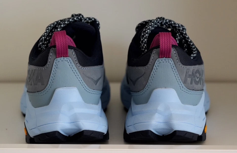 Hoka One One Anacapa Low GTX Gore-Tex Blue Hiking Shoe Women US 7.5 - Image 3 of 4