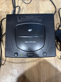 Sega Saturn Model Console+ Cables + Controller Lot *TESTED* Works Great 80000A