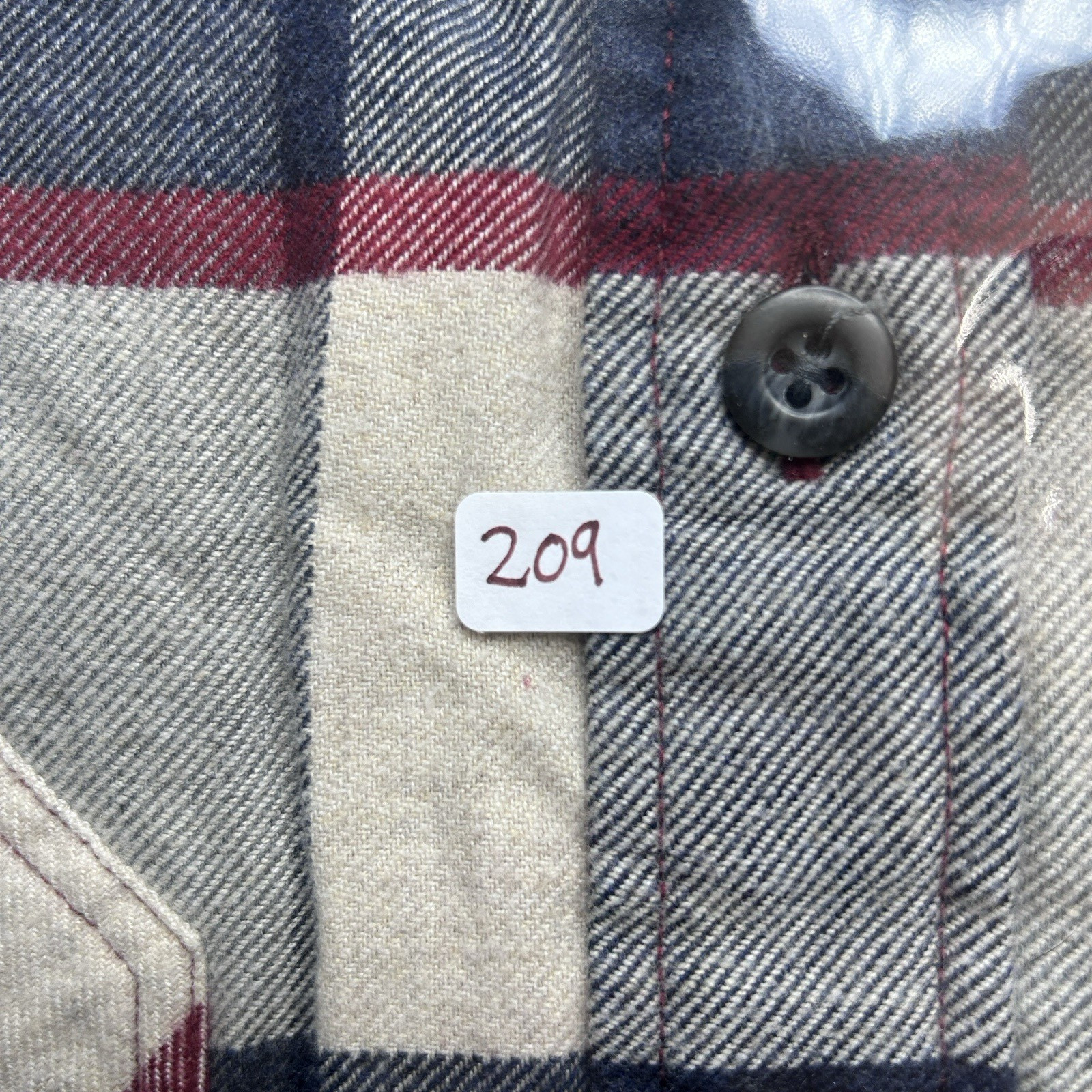 Pendleton Burnside Button Up Plaid Flannel Shirt … - image 10