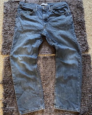 Lee Men s Vintage Baggy Dark Blue Navy Jeans With a Straight Leg Fit