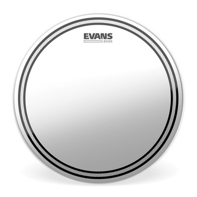 Evans 8 Inch Frosted Ec2 Drum Head With Sound Shaping Technology Made In Usa