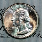 * 1932-S * SOLID+ GEM BU MS WASHINGTON QUARTER * FROM ORIGINAL COLLECTION