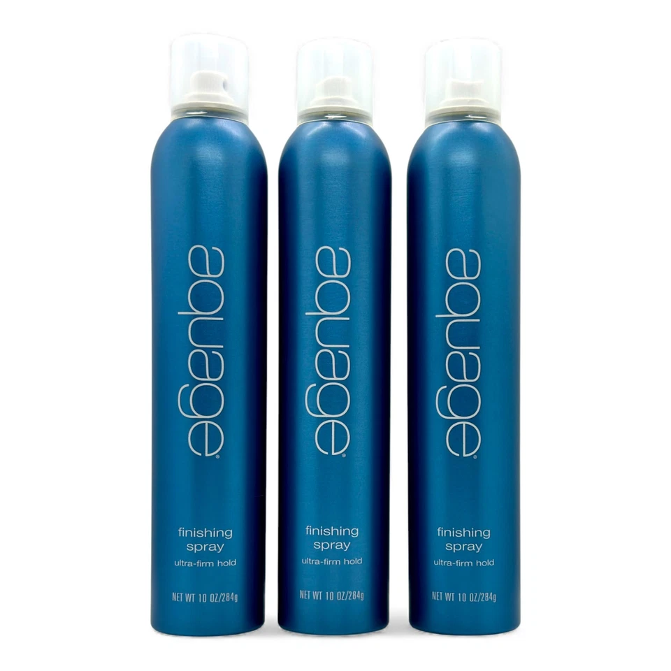 Aquage Finishing Spray Ultra‑Firm Hold 10 oz (3‑Pack) – Pro Value Bundle - Image 4 of 4