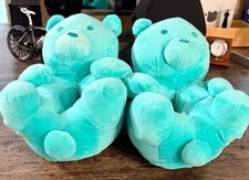 Teddy Bear Slippers Child Fluffy Shoe Cute House Animal Slippers Various Sizes