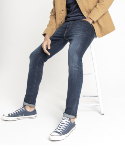 Lee jeans homme Luke coupe conique mince « True Authentic » FACTORY SECONDES L17 - Photo 1 sur 10