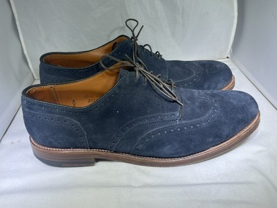 Alden Navy Suede
