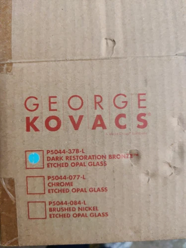 George Kovacs P5044-xxx-L Tube Bronze LED  - Picture 3 of 3