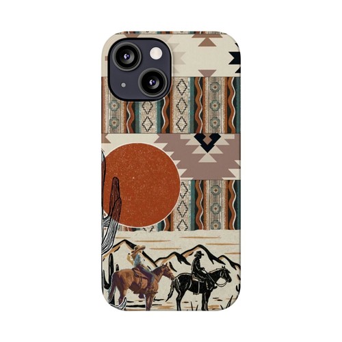 Funda delgada Country Southwestern iPhone 16/15/14/13/12/11, acabado brillante - Imagen 43 de 73