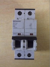 Siemens 5SY42 2-Pole Circuit Breaker MCB D1 *FREE SHIPPING*