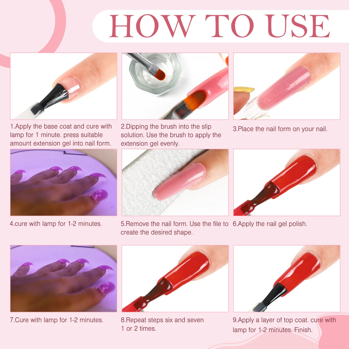 Update more than 151 nail extension removal kit ceg.edu.vn