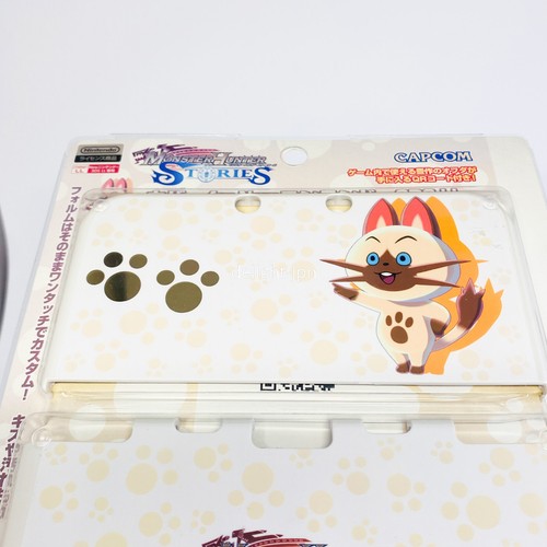 MONSTER HUNTER STORIES NUOVO Nintendo 3DS LL Custodia Protettiva Giappone CAPCOM - Foto 8 di 10
