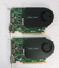 2 NVidia Quadro 2000 1GB Video Card 0GGMPW PCI-EXPRESS VIDEO CARDS