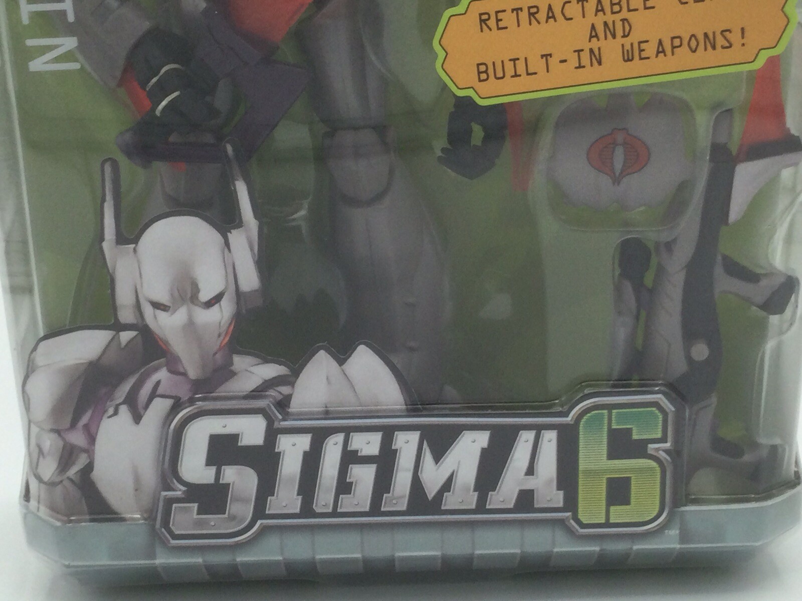 NEW G.I. Joe Sigma 6 Six Action Figure Ninja B.A.T. Hasbro 2005 NICE Free Ship!