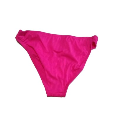 California Waves Swim Bottom Women's Small Pink Bikini Hugger Beach Island Suit