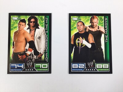 WWE Topps Slam Attax 2008 Tag Team 12 Cards inc Undertaker