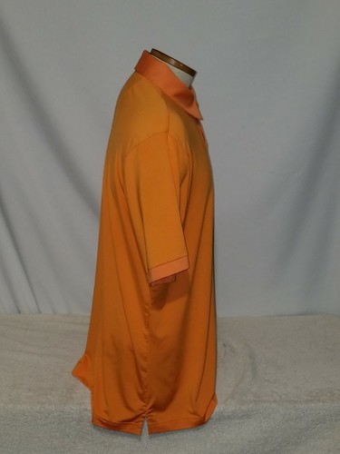 Polo Adidas Climalite Hombre Naranja - Talla Mediana - Imagen 4 de 5
