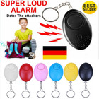 5X Alarm Schutz Sicherheit 140dB 12V Persönlicher Self-Défense Schlüsselanhänger