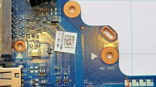 Genuine Dell Latitude E6520 LS-6561P 0V7001 USB VGA Audio board - Picture 3 of 5
