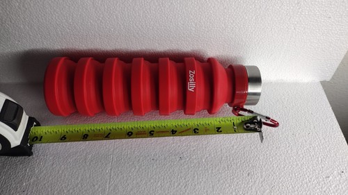 ZOSILLY COLLAPSIBLE SILICONE WATER BOTTLE - Picture 4 of 7