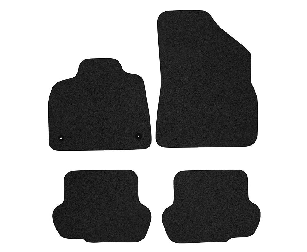 Tapis de sol velour Citroen DS5 protégeant la moquette d'origine contre l'usure et la saleté