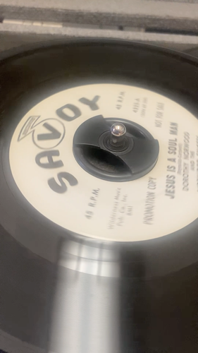 HEAR! RARE VG+ BLACK GOSPEL FUNK 45 Dorothy Norwood Jesus Soul Man SAVOY PROMO - Video 1 of 1