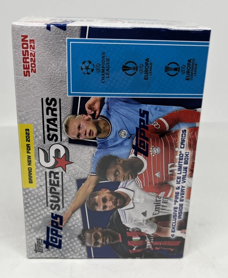 2022-23 Topps UEFA Superstars Blaster Box - New & Factory Sealed - Image 3 of 4