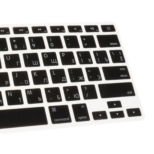 Russische / Englische Tastatur Brief Cover Film für 13 Zoll MacBook Pro / Air - Afbeelding 6 van 10
