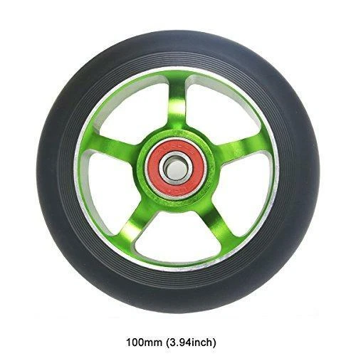 Rueda de repuesto para scooter profesional Z-FIRST 2 piezas con 9 rodamientos ABEC aptos para Foto 3 de 3