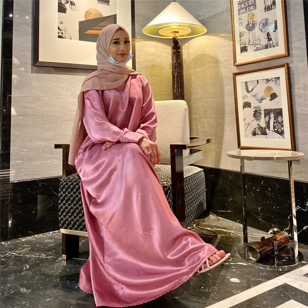 Abaya satin cheap