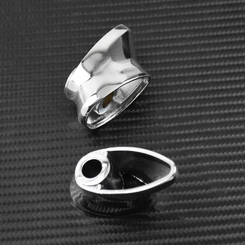 Chrome Auxiliary Lighting Brackets Fit For Harley Touring Softail Dyna 1997-2016 - Foto 7 di 8