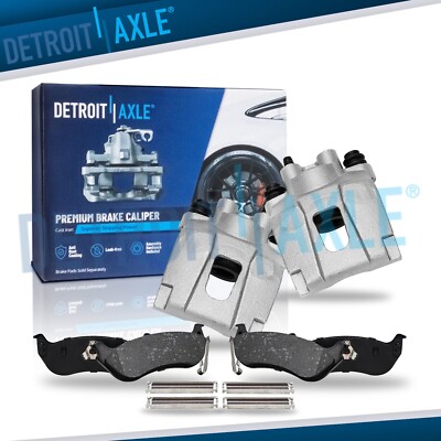 Rear Disc Calipers Ceramic Brake Pads for 2006 - 2010 Mountaineer Ford Explorer