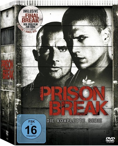 DVD-Box "PRISON BREAK" - Die komplette Serie - 24 Disc