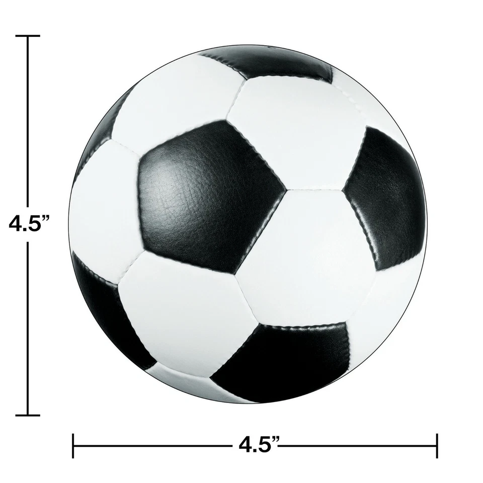 Soccer Invitations Party Invites 8ct Decoration Favor Sports Party Supply - Image 2 of 3