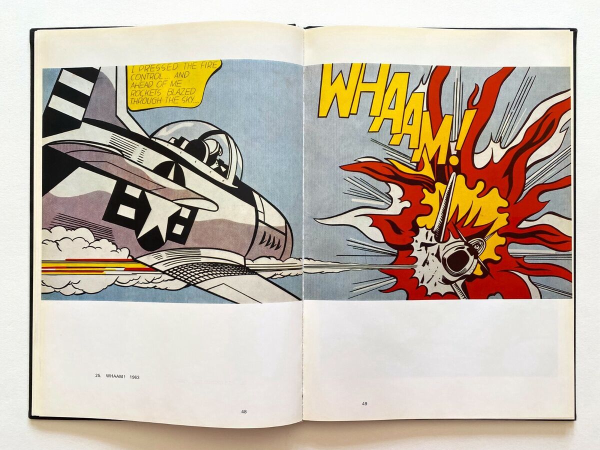 ROY LICHTENSTEIN RARE 1969 1ST ED MCM LMTD ED LITHO PRINT HC ROY LICHTENSTEIN RARE 1969 1ST ED MCM LMTD ED LITHO PRINT HC