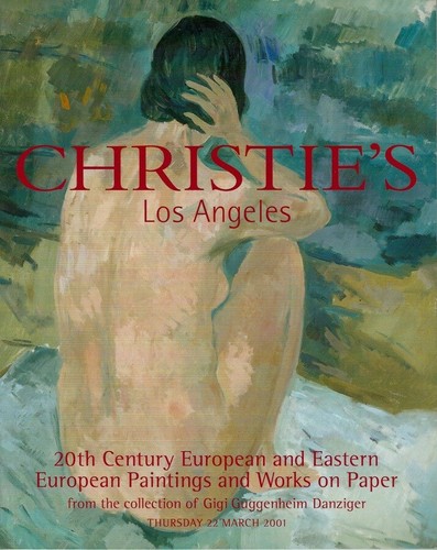 Christie's Gigi Guggenheim Danziger Collection 22 March 2001 Los Angeles