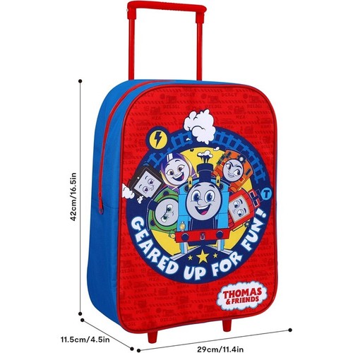 Disney Boys Girls Kids Cabin Luggage Trolley Characters Suitcase Bags Wheeled - Picture 82 of 86