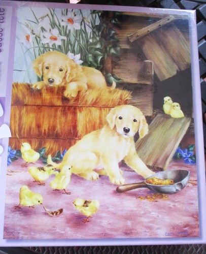 100 Piece Lesley Hammett Art Puzzle "Mischief" Large Format 15"x19" - Picture 2 of 3