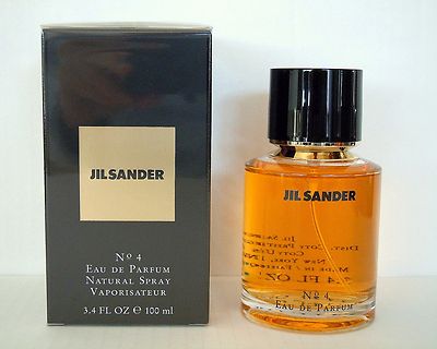 Jil Sander No 4 * 100ml Eau de Parfum  * Spray Woman Nr. 4 * NEU in OVP + FOLIE