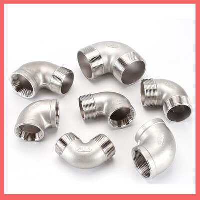 Stainless Steel 304 BSP Pipe Fittings Adapters Hose Connector , Female/Male