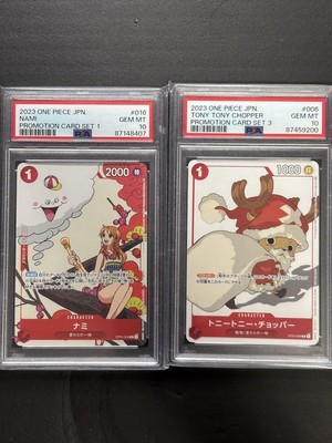 【PSA10】ワンピース ナミ チョッパー マッチングバトル ナミ プロモ マッチングバトル ワンピースカード PSA10 - メルカリ