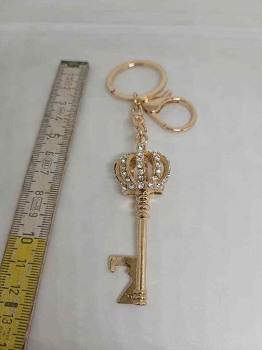 Llavero Metal Llave Estrás Alto 12CM Favores - Picture 2 of 4