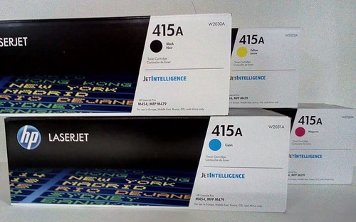 4 x Original Toner HP Laserjet Pro M454 M479 dn dw fdn fnw / 415A W2030A  -W2033A | eBay